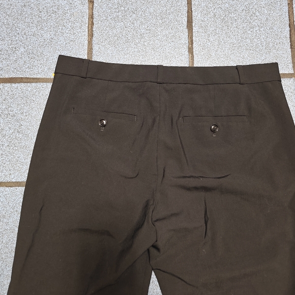 Banana Republic Logan Italian Wool Women's Straight Leg Pants Size 10 - Picture 12 of 13